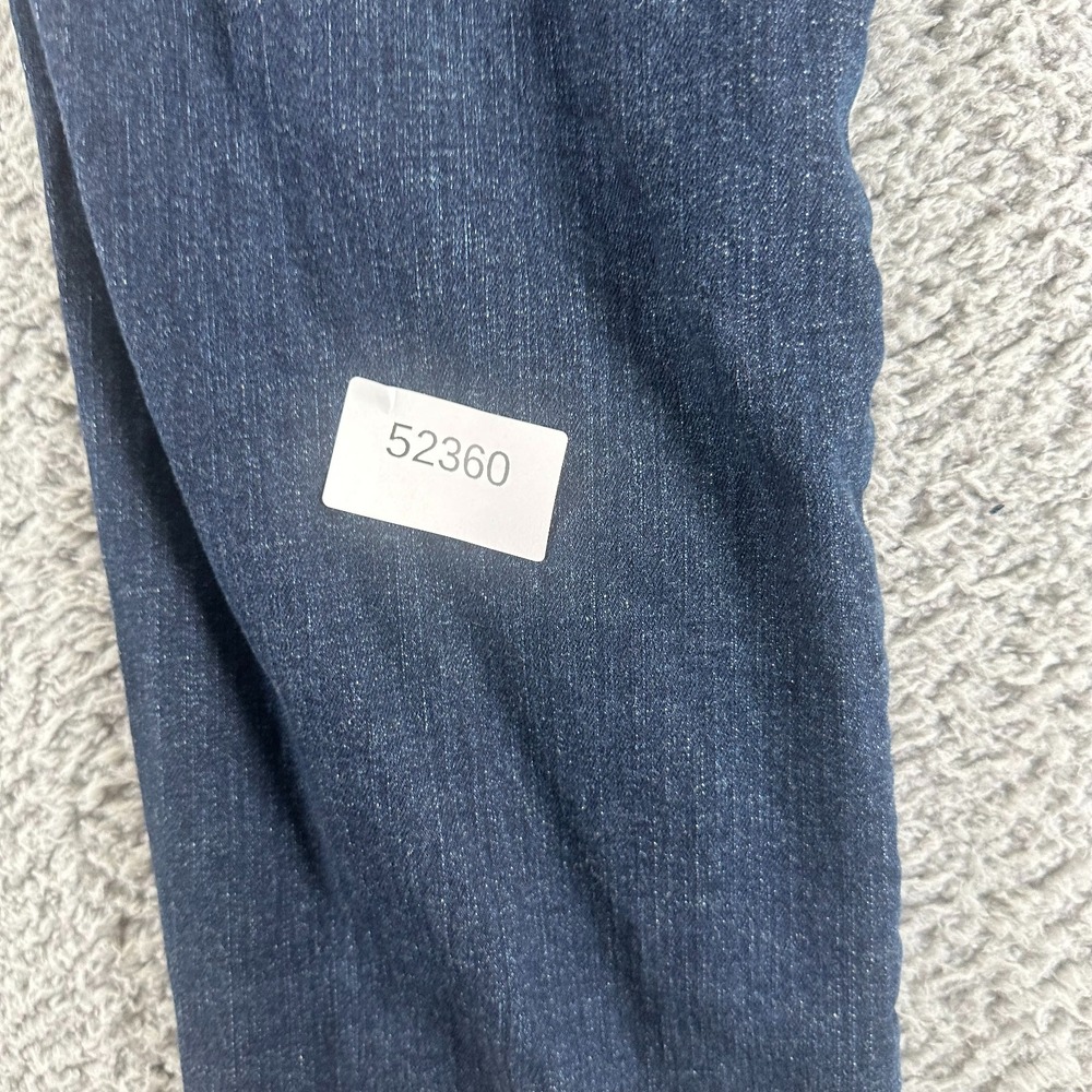 Lee Extreme Motion Jeans Mens 36x34 Blue Cotton Denim Tapered Workwear Stretch - Picture 10 of 10